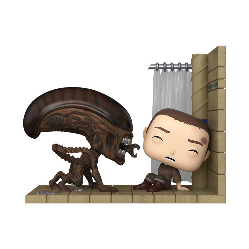 Alien 3 POP Moments Vinyl Figuras Ripley and Xeno 9cm Frikytopia