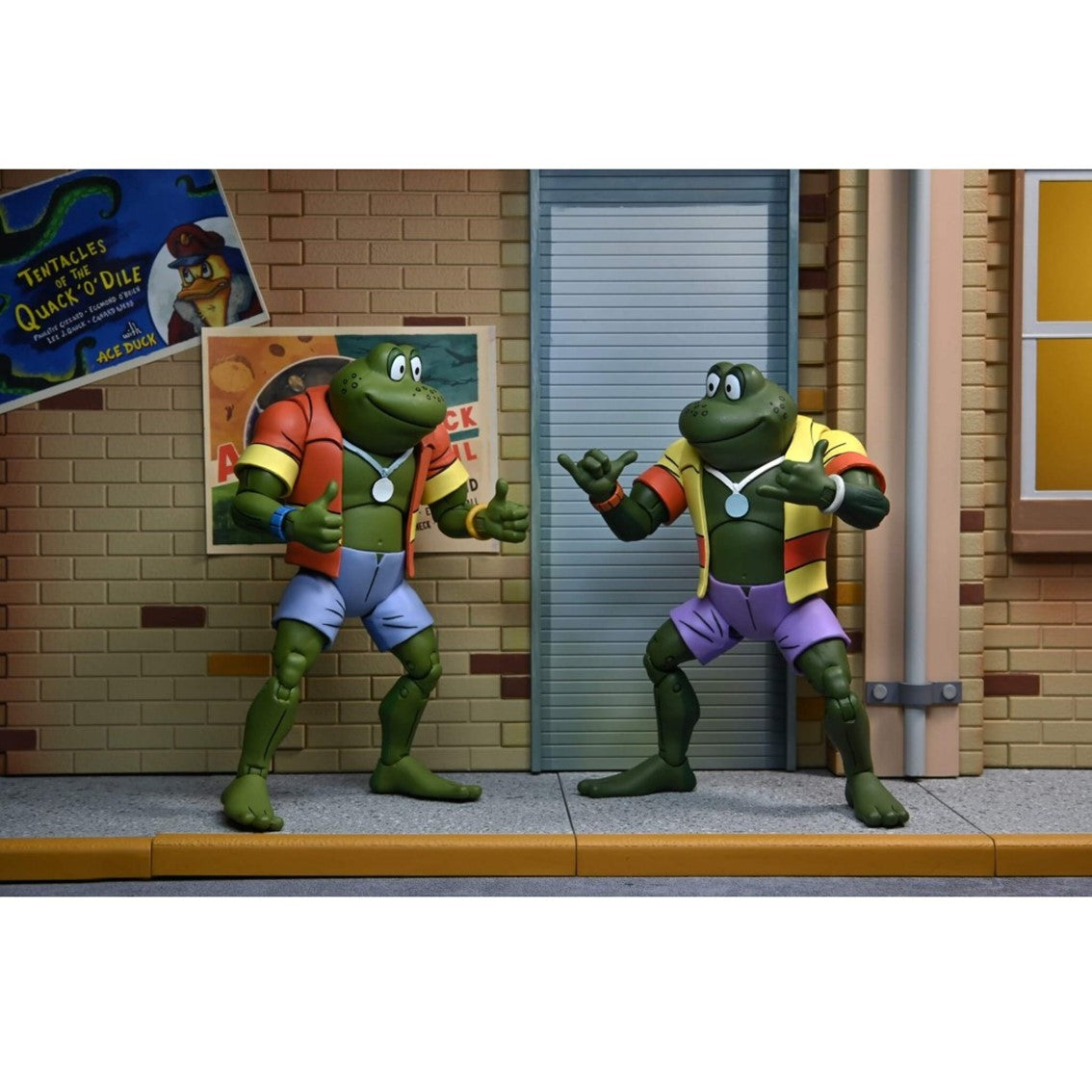 Pack 2 Figuras Neca Ranas Napoleon y Atilla 18cm