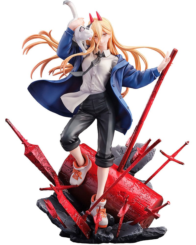 Chainsaw Man Estatua 1/7 Power & Meowy 28 cm Frikytopia