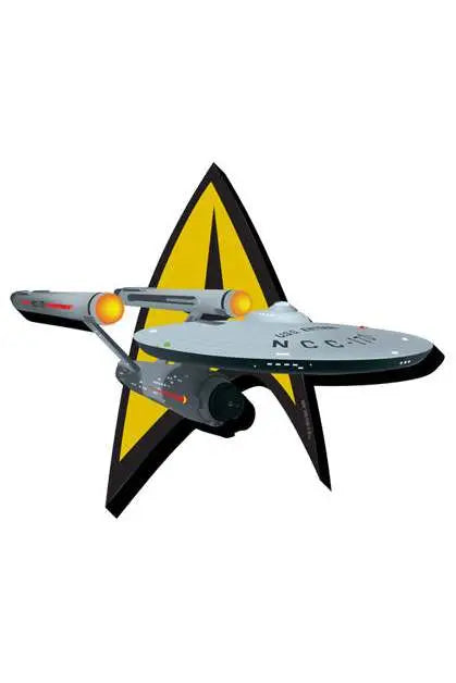 ST SHIP AND LOGO Imán Frikytopia