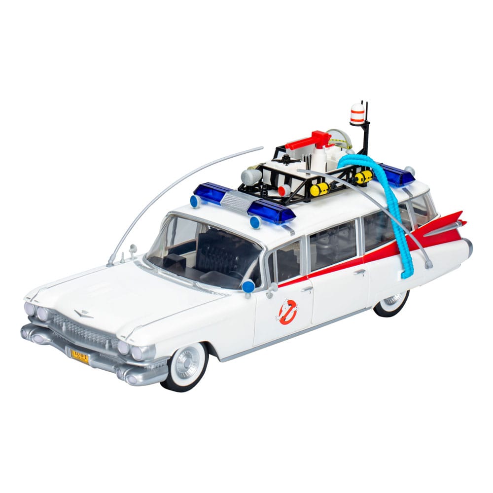 Ghostbusters Plasma Series Veículo 1/18 Ecto-1 (1984) Frikytopia