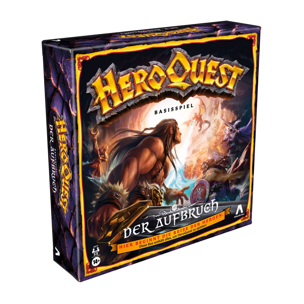HeroQuest Juego de Mesa Der Aufbruch *Edición Aléman* Frikytopia