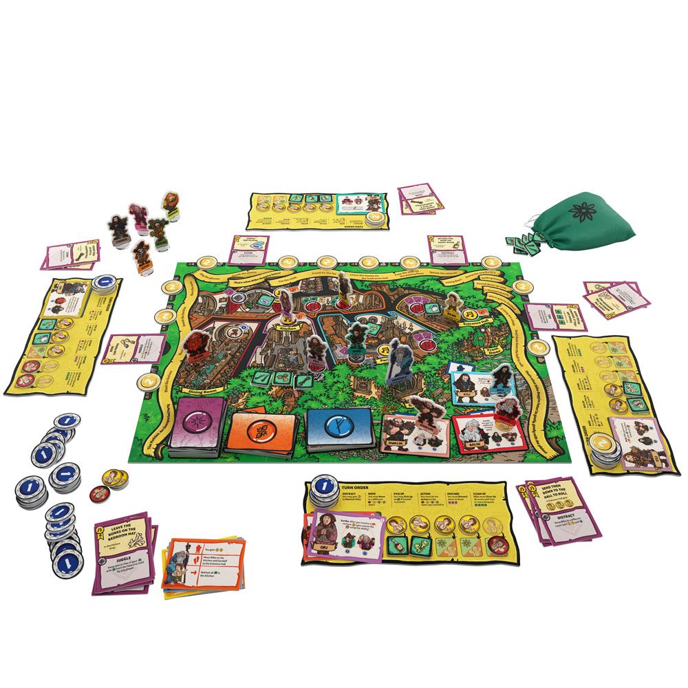 Hobbit An Unexpected Party El juego de tablero *Version Inglés* Frikytopia