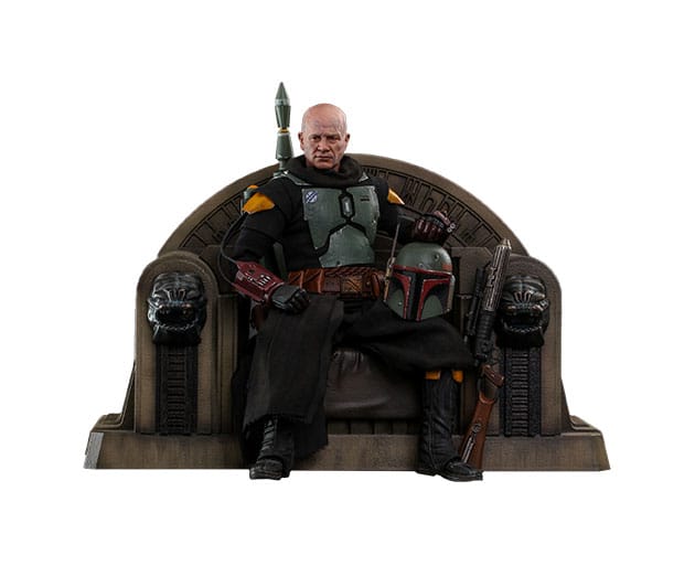 Star Wars: The Mandalorian Figura 1/6 Boba Fett Repaint Armor and Throne Special Edition 30 cm Frikytopia