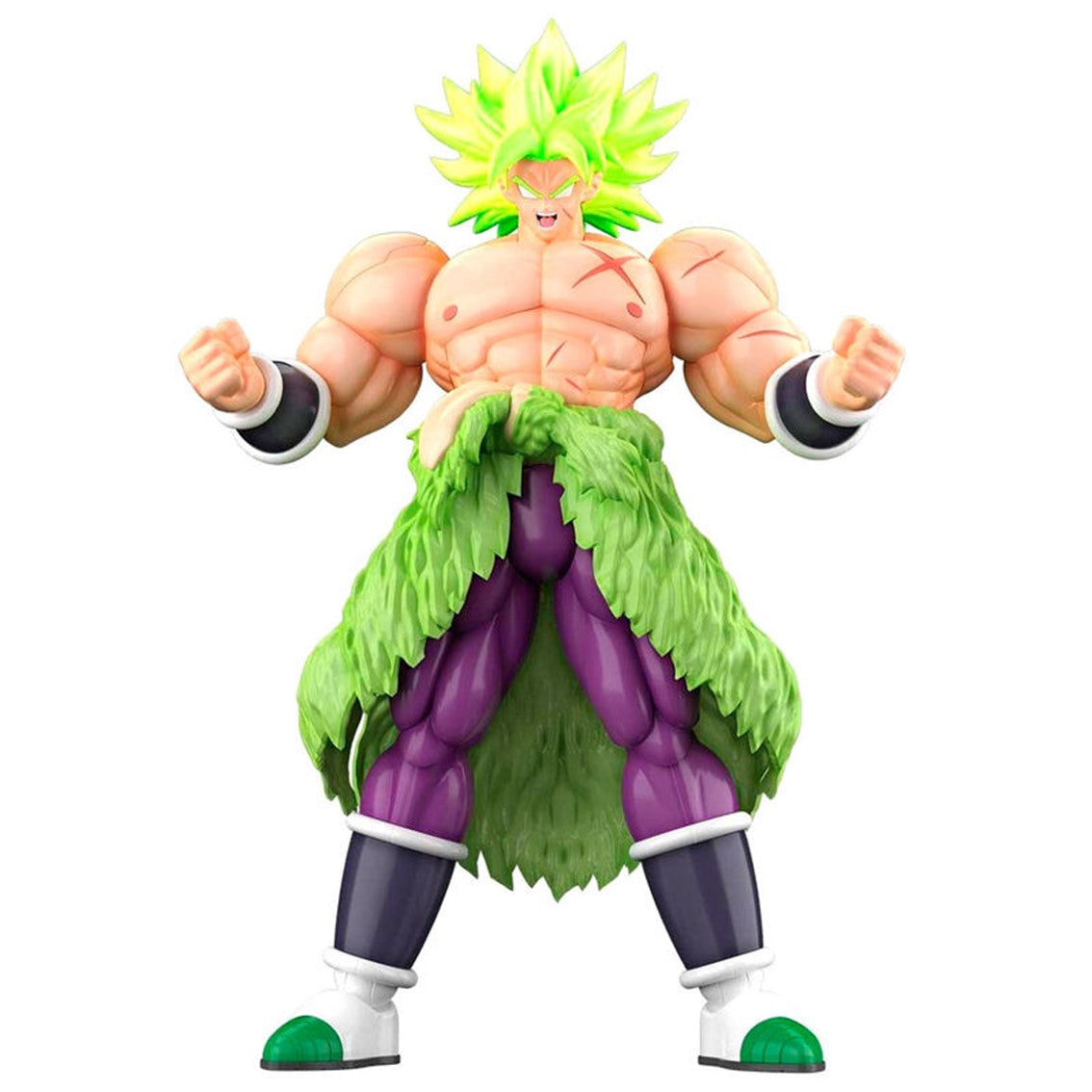 Figura bandai dragon ball super super saiyan broly fullpower model kit 23 cm Frikytopia