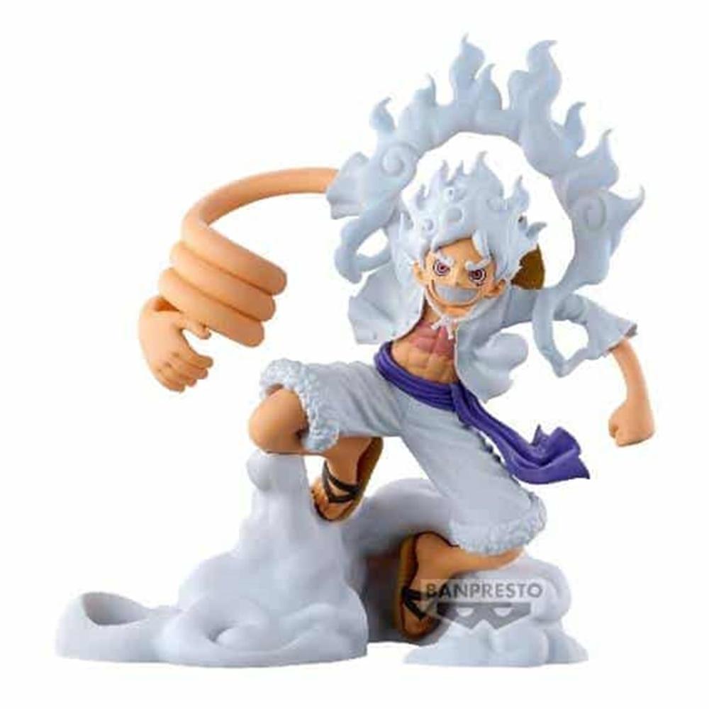 Figura Banpresto One Piece Monkey D. Luffy Fl Gear 5 Vol.1 10 cm Frikytopia