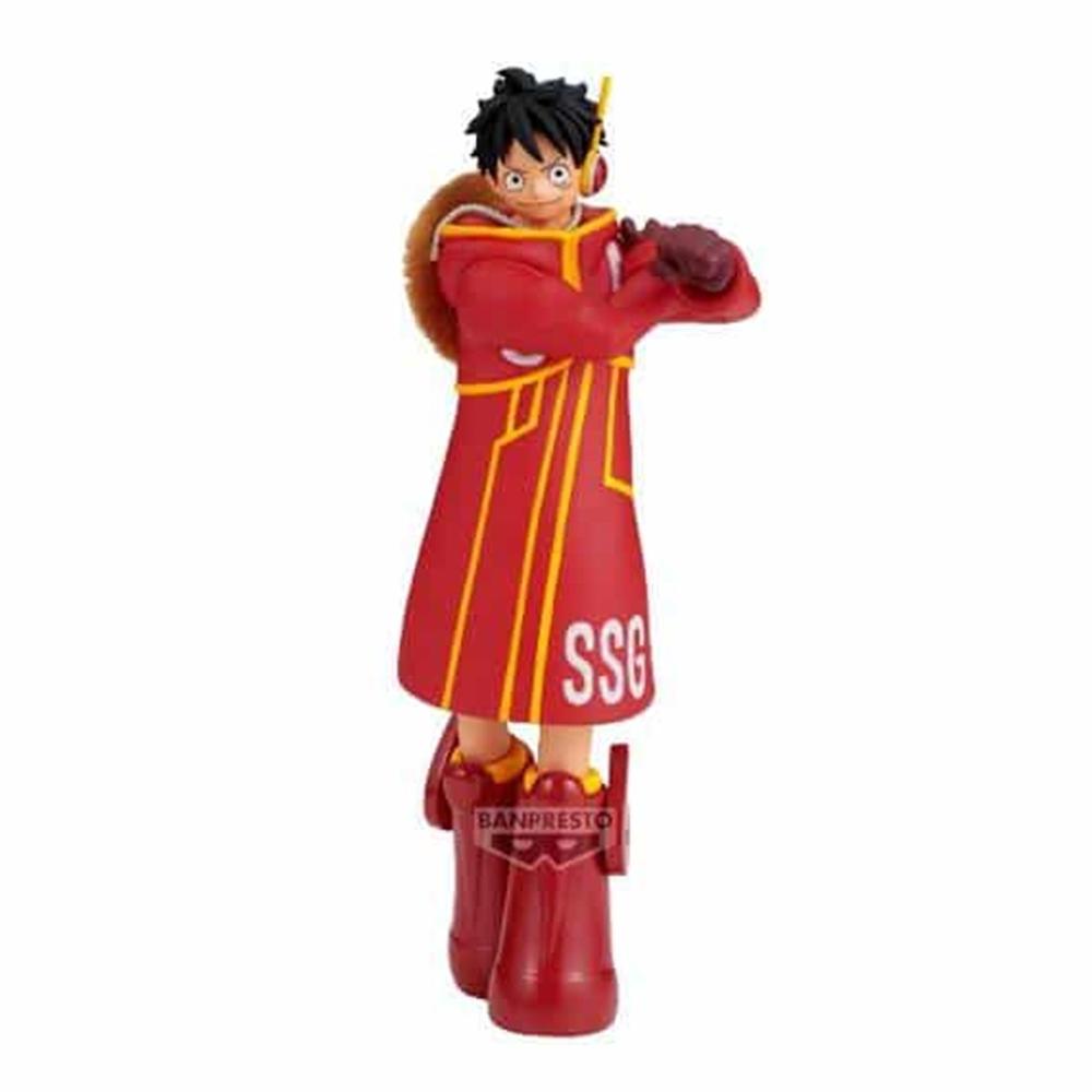 Figura Banpresto One Piece The Shukko Monkey D. Luffy Ver. Egghead 14 cm