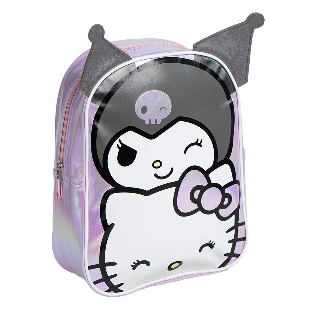 Mochila Kuromi Hello Kitty 27 cm Frikytopia