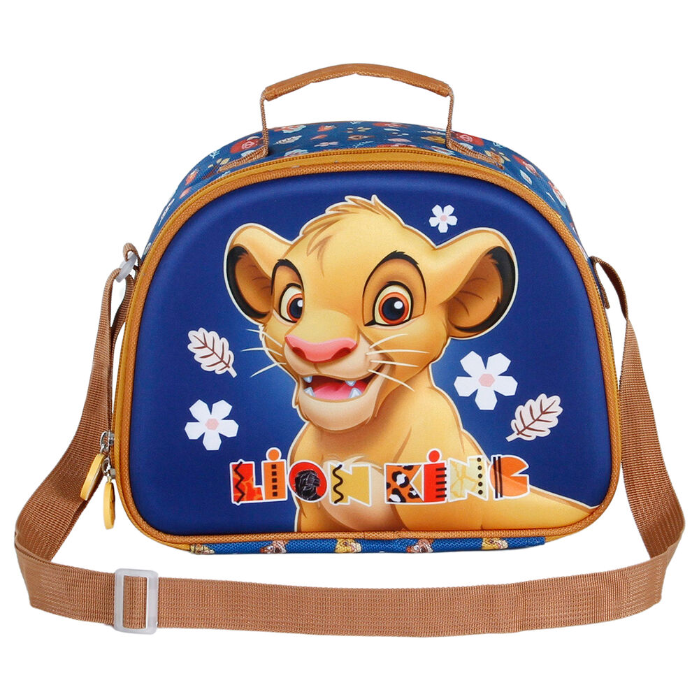 Bolsa portameriendas 3D Little Face El Rey Leon Disney Frikytopia