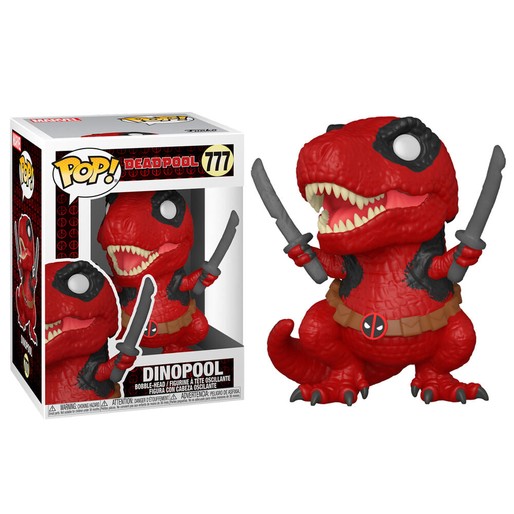 Figura POP Marvel Deadpool 30th Dinopool Frikytopia