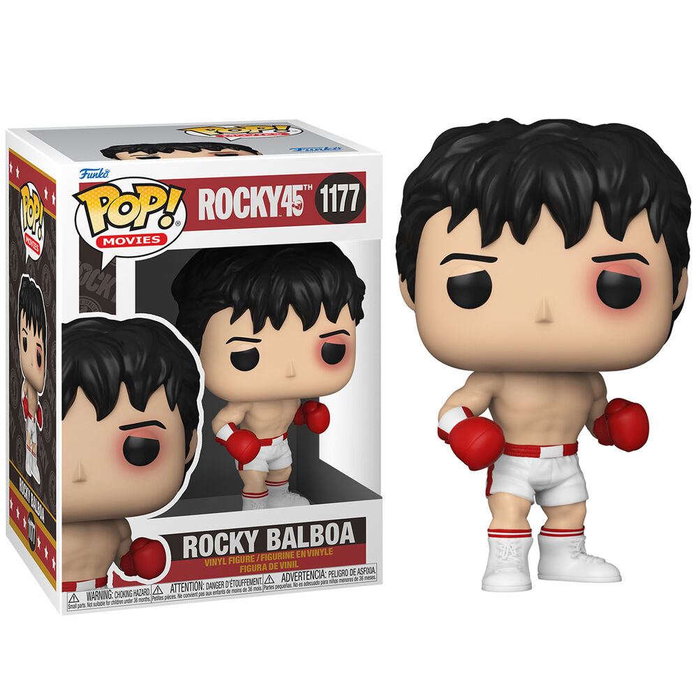 Rocky Figura POP! Movies Vinyl 45th Anniversary Rocky Balboa 9 cm Frikytopia