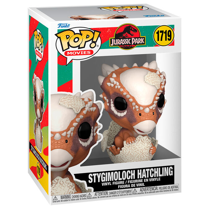 Jurassic Park Hatchling Figura POP! Movies Vinyl Stygimoloch 9 cm