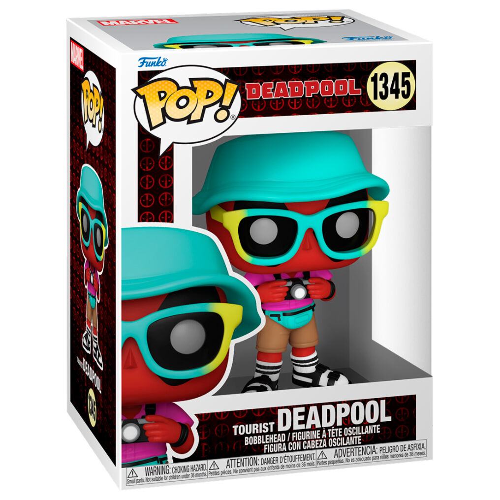 Figura POP Marvel Deadpool - Deadpool Tourist Frikytopia