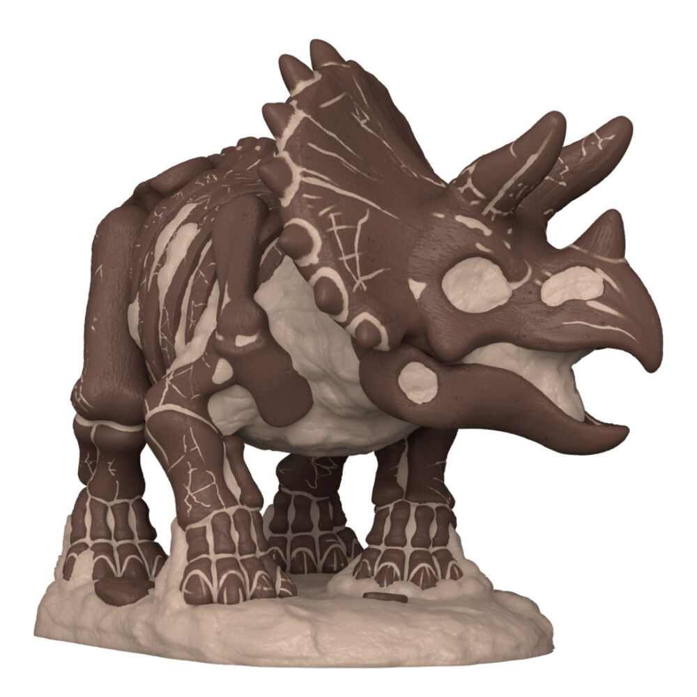 Jurassic Park Fossil Figura POP! Movies Vinyl Triceratops 9 cm