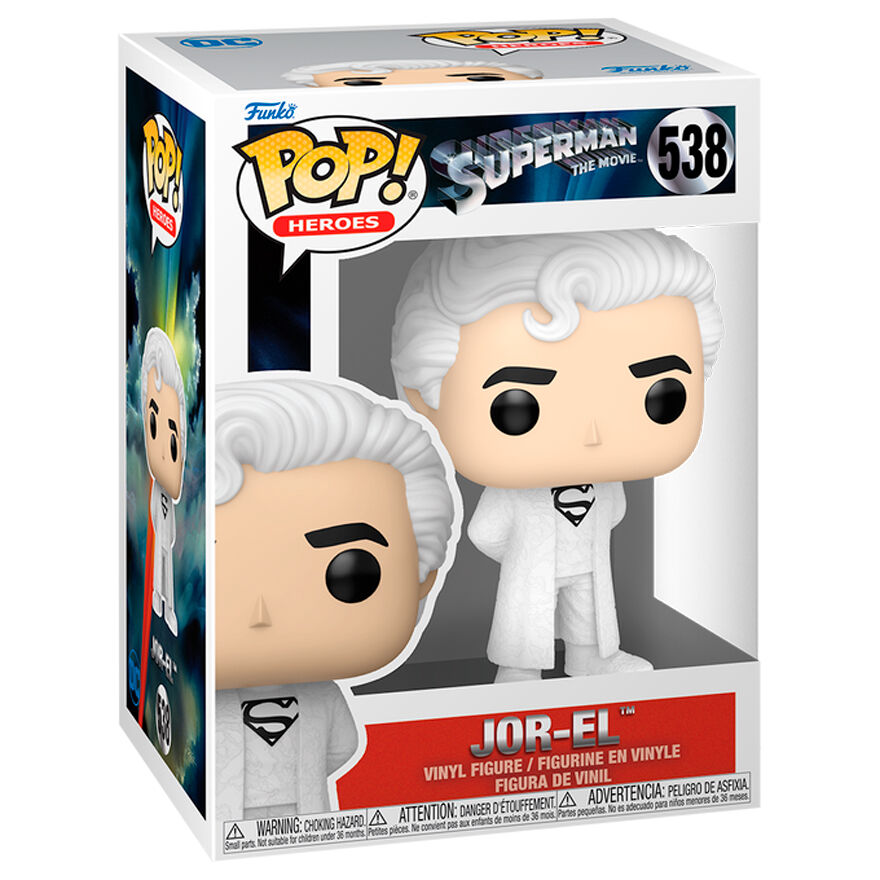 Superman(1978) Figura POP! Heroes Vinyl Jor-EL 9 cm Frikytopia