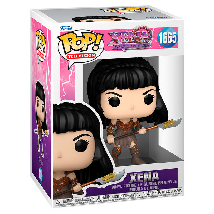 Xena: la princesa guerrera Figura POP! TV Xena w/spear 9 cm