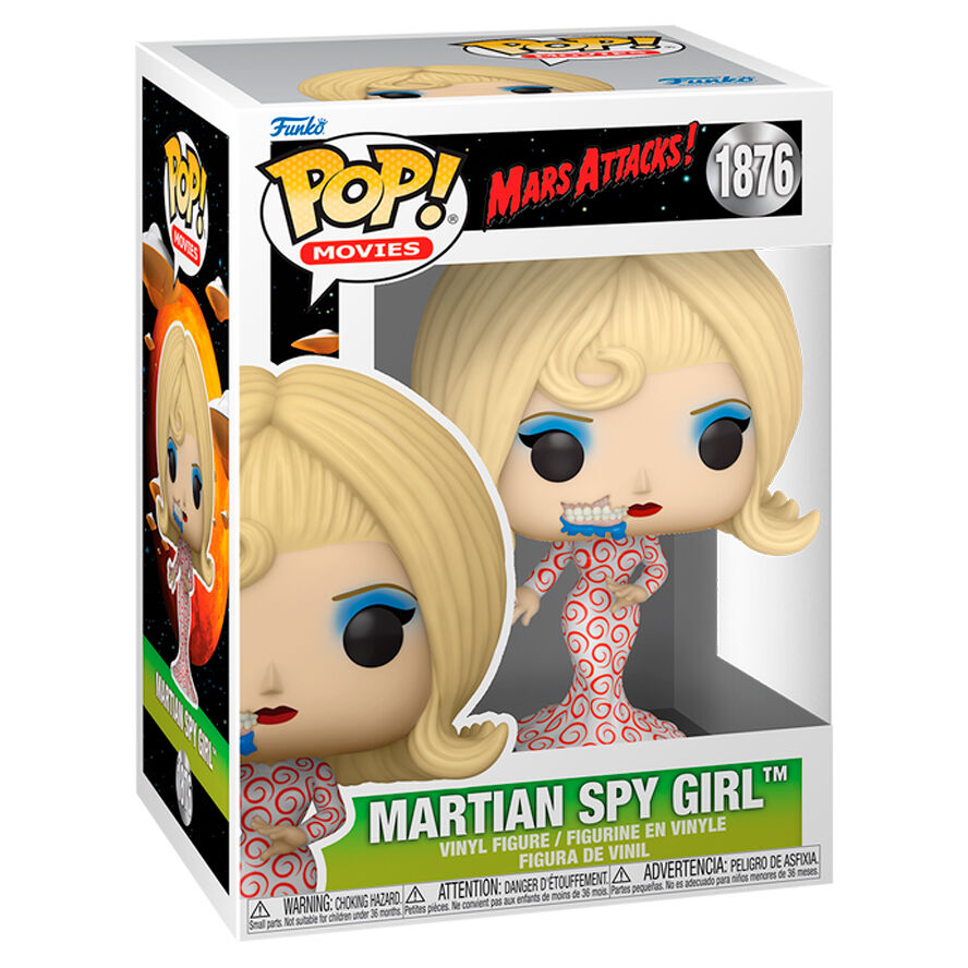 Figura POP Mars Attacks Martian Spy Girl Frikytopia