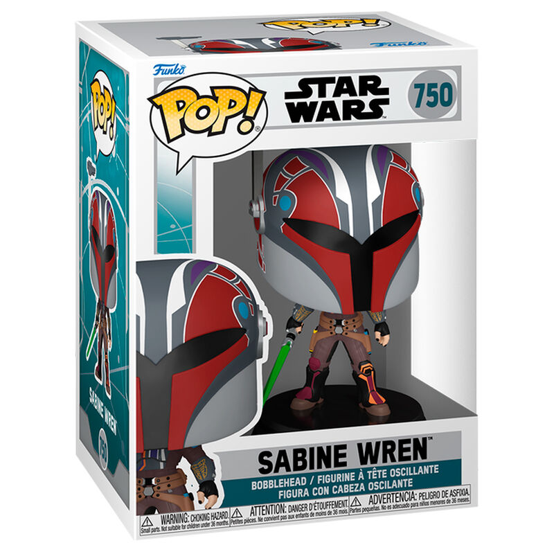 Funko Pop!: Ahsoka Vinyl S3- Sabine Wren — STAR WARS Frikytopia