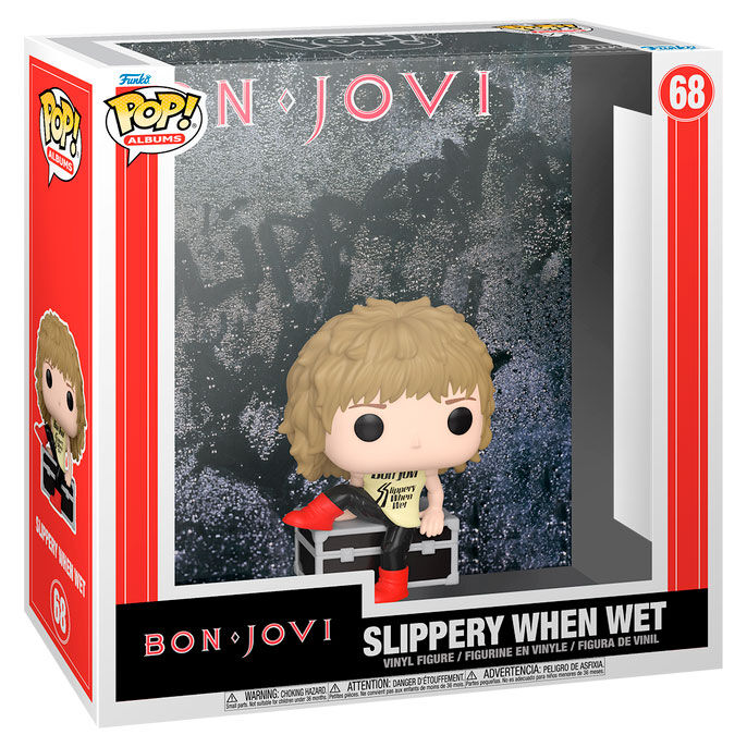 Bon Jovi POP! Albums Vinyl Figura Slippery When Wet 9 cm