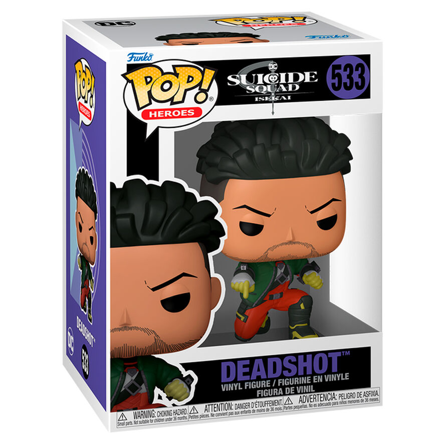 Suicide Squad Isekai POP! Animation Vinyl Figura Deadshot 9 cm