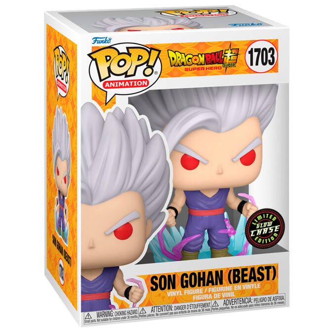 Figura POP Dragon Ball Super Super Hero Gohan Beast Chase Frikytopia