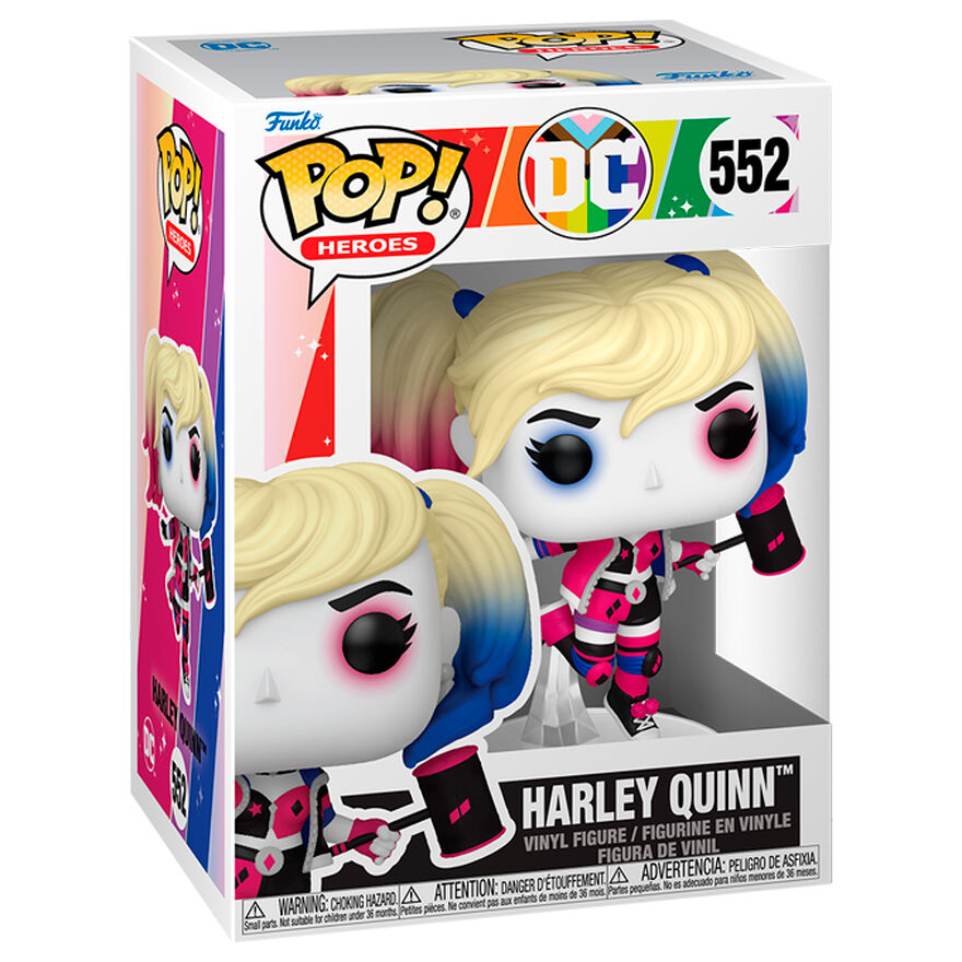 Pride Figura POP! Heroes Vinyl Harley Q 9 cm