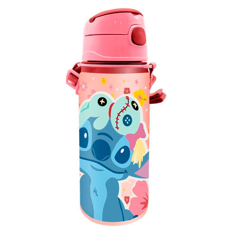 Cantimplora aluminio Stitch Disney 600ml Frikytopia