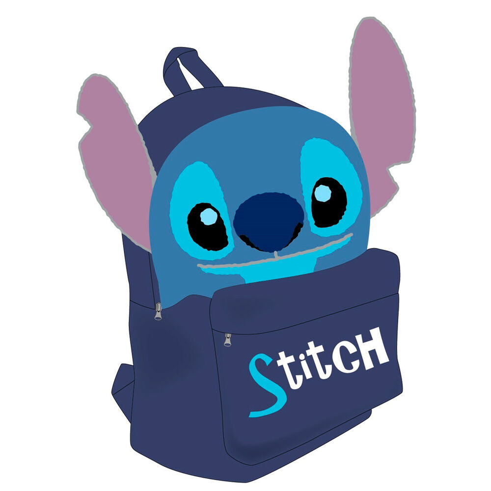 Mochila Stitch Disney 30 cm Frikytopia