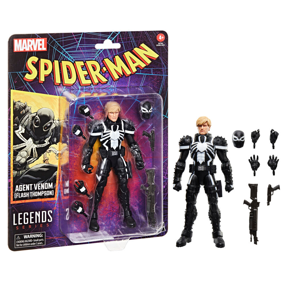 Figura Agent Venom Flash Thompson Spider-Man Marvel 15 cm Frikytopia
