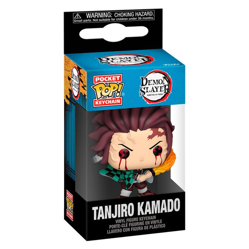 Llavero Pocket POP Demon Slayer Kimetsu No Yaiba Tanjiro Kamado