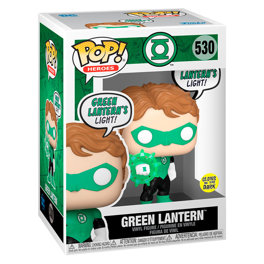 DC Comics Figura POP! Heroes Vinyl Green Lantern(Beware)(GW) 9 cm Frikytopia