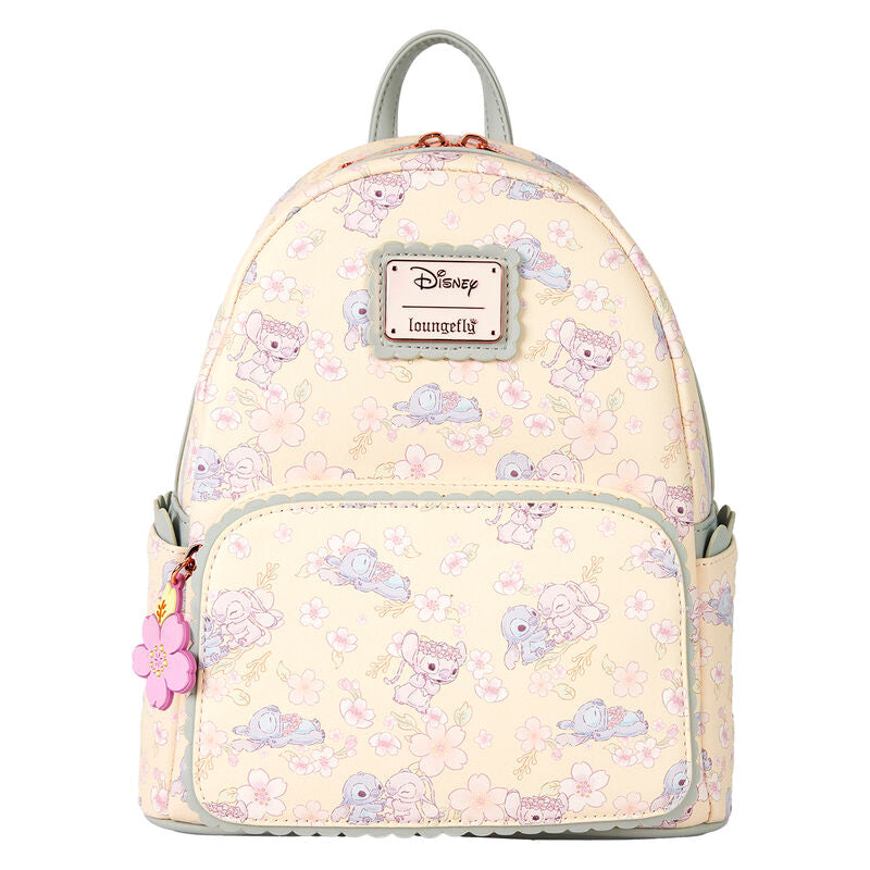 Mochila Cherry Blossom Stitch Disney Loungefly 26 cm