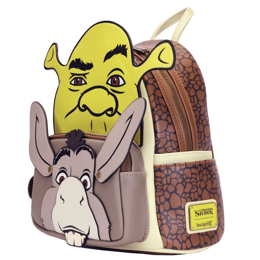 Dreamworks by Loungefly Mini Mochila Shrek & Donkey Cosplay Frikytopia