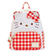 Sanrio By Loungefly Mini Mochila Hello Kitty Gingham Cosplay