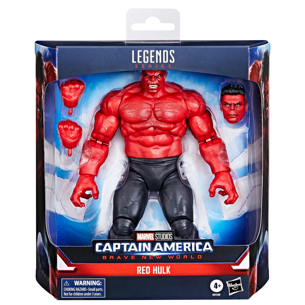 Figura Red Hulk Brave New World Capitan America Marvel 15 cm Frikytopia