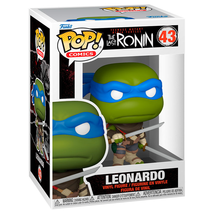 Tortugas Ninja Figura POP! Vinyl Last Ronin Leonardo 9 cm Frikytopia