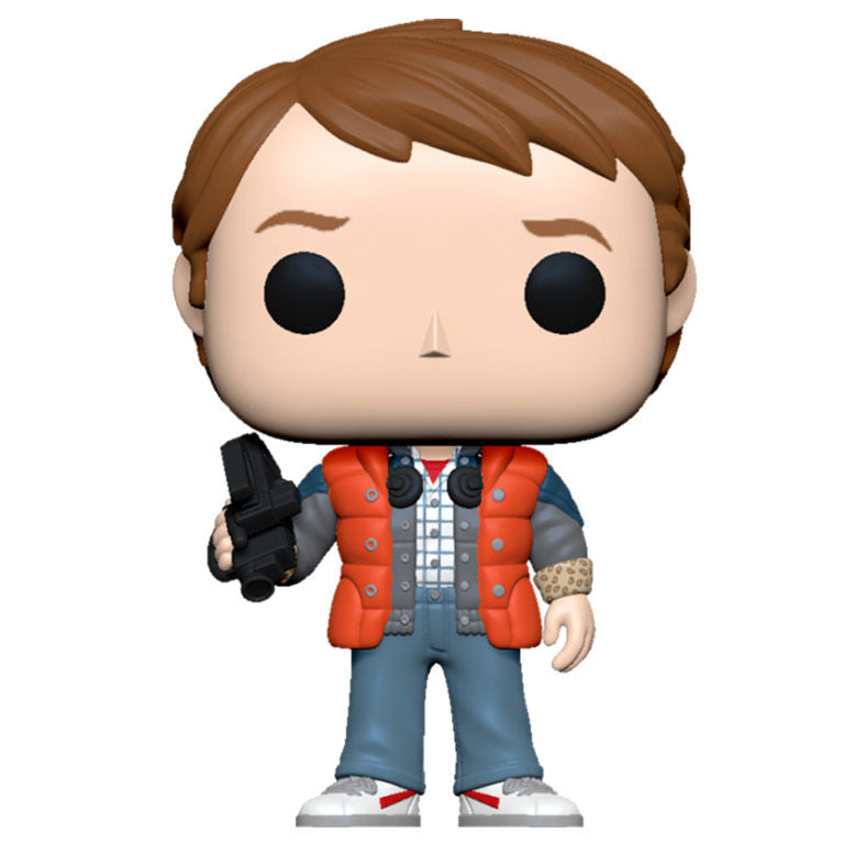 Regreso al Futuro POP! Vinyl Figura Marty in Puffy Vest 9 cm Frikytopia