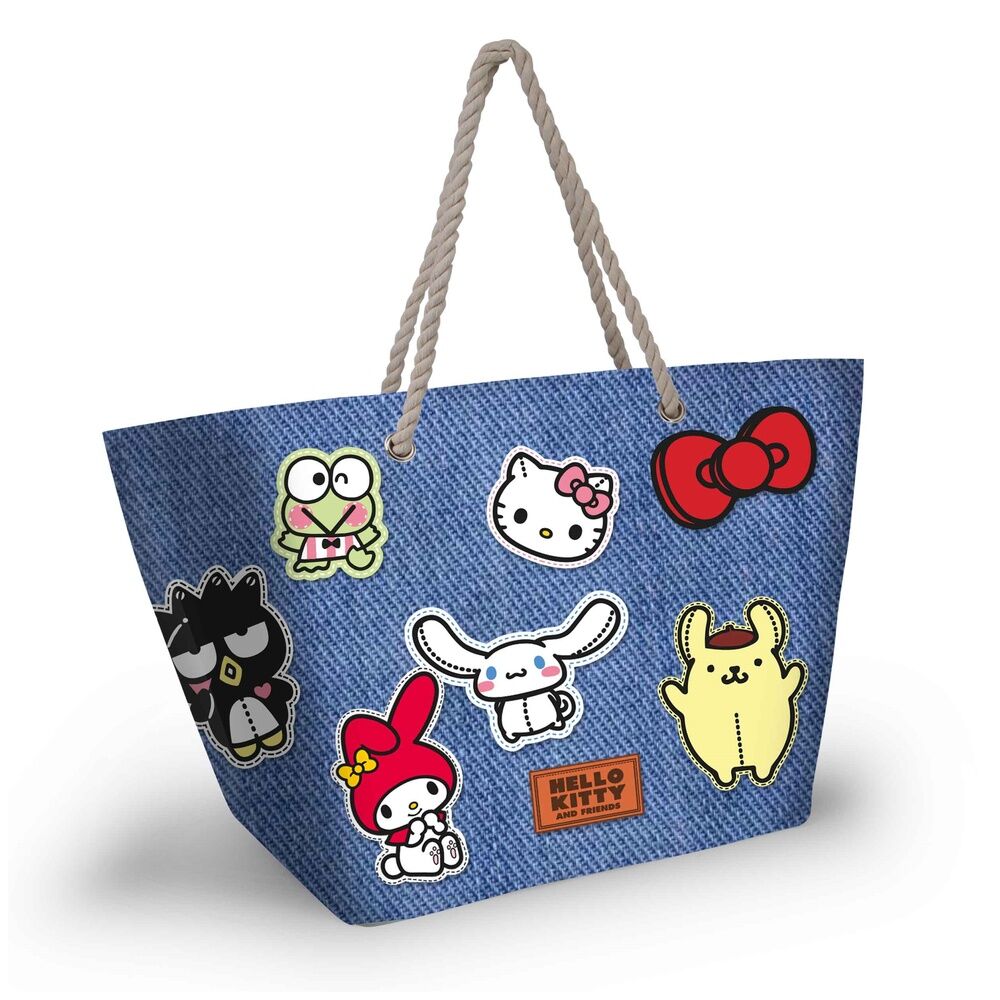 Bolsa playa Stickers Hello Kitty Frikytopia