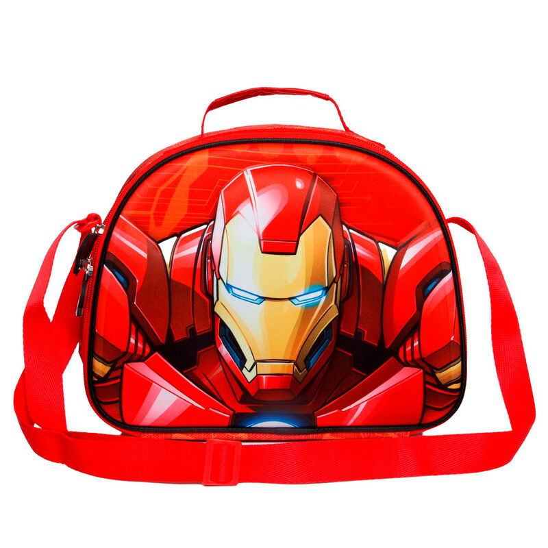 Bolsa portameriendas 3D Stark Iron Man Marvel Frikytopia
