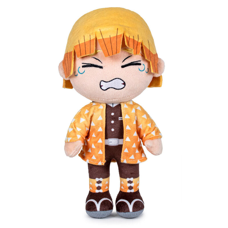 Peluche Zenitsu Agatsuma Demon Slayer Kimetsu No Yaiba 27 cm