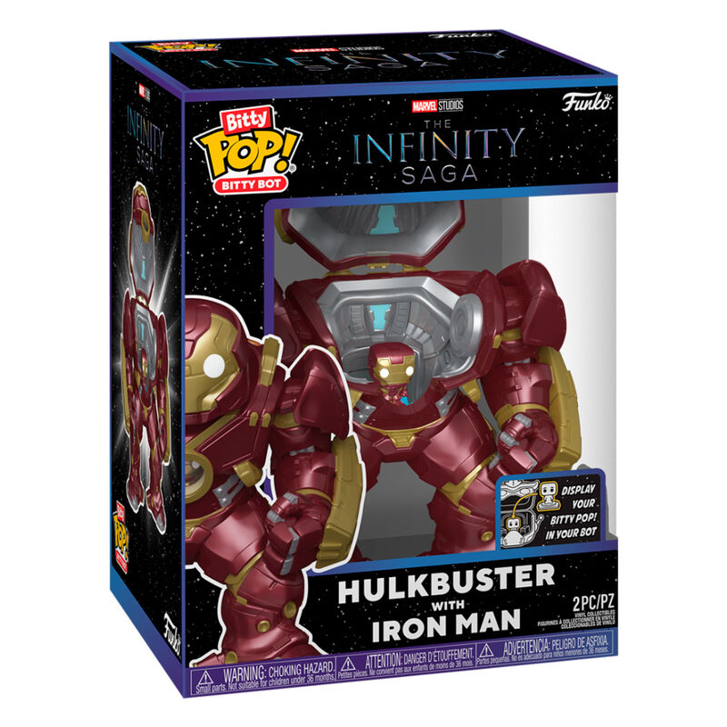 Marvel Figura Bitty POP! Bots Hulkbuster 11,7 cm Frikytopia
