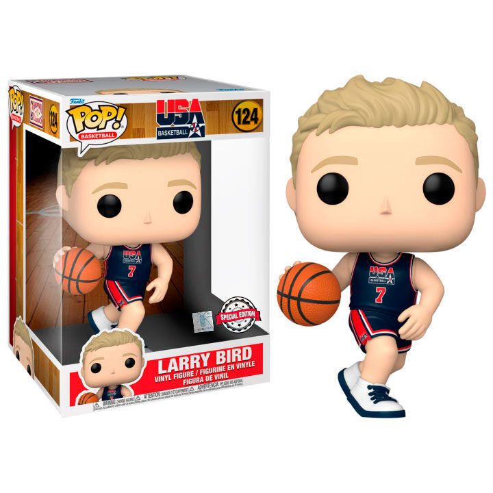 Figura POP NBA Larry Bird 1992 Team US Navy Jersey Exclusive Frikytopia