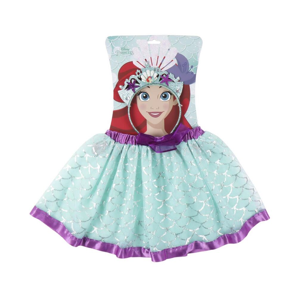 Set diadema + tutu La Sirenita Disney Frikytopia