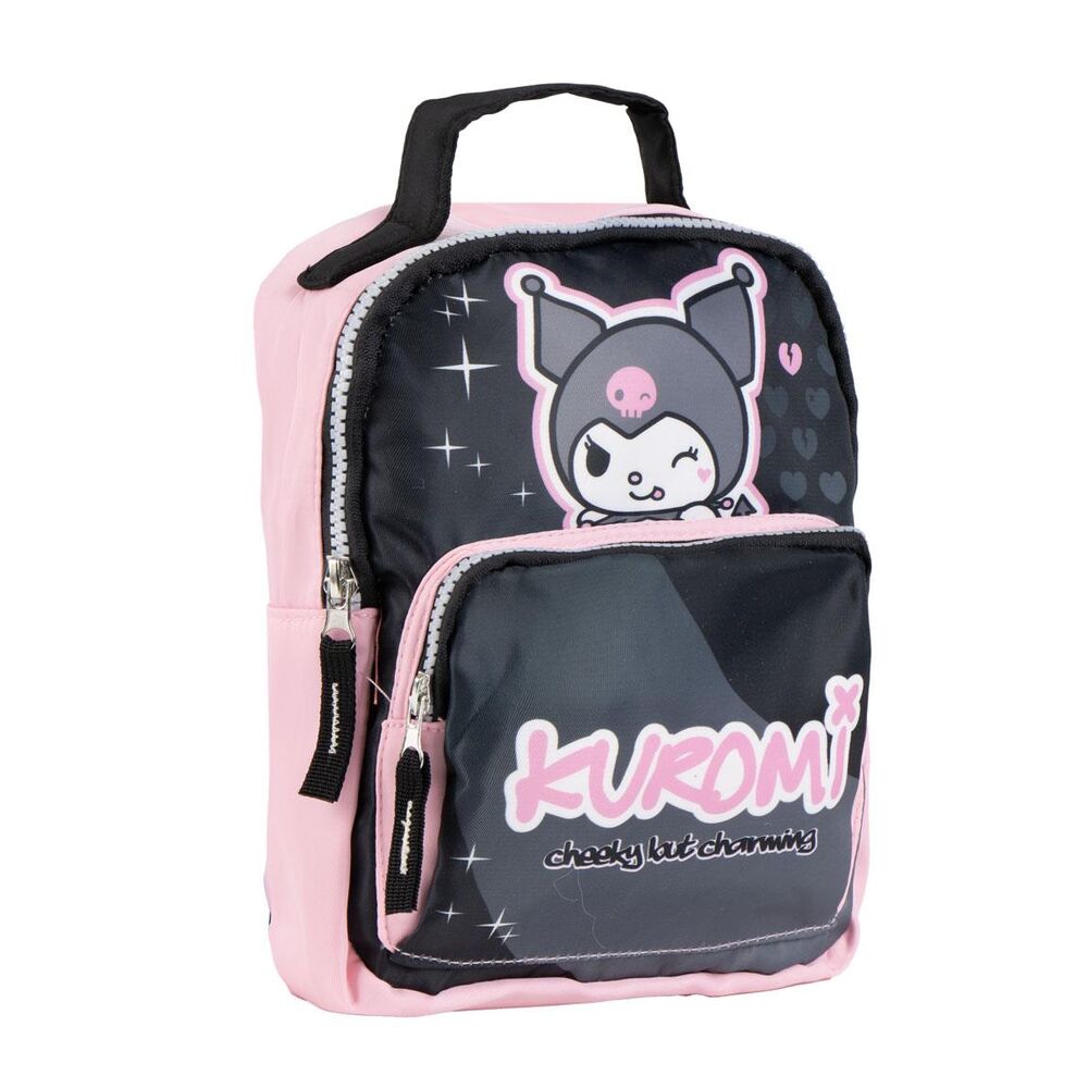 Mochila Kuromi Hello Kitty 23 cm Frikytopia
