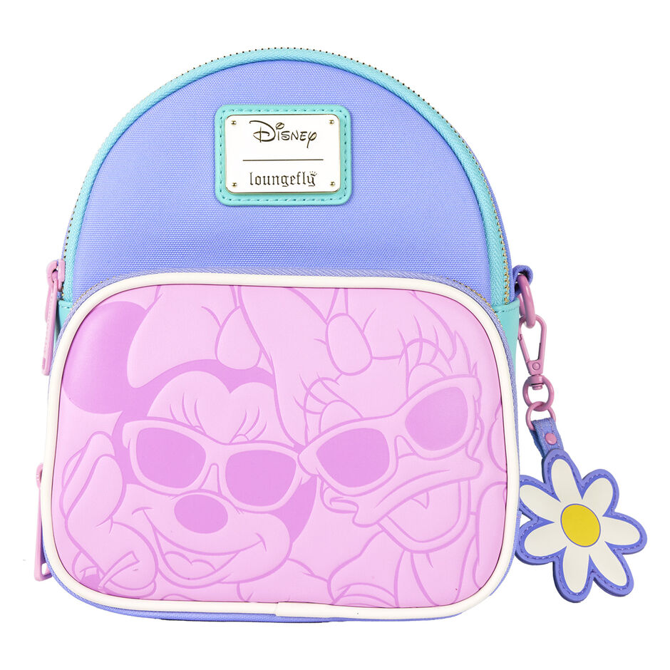 Disney by Loungefly Mochila Mini Daisy Duck & Minnie Mouse Convertible Frikytopia