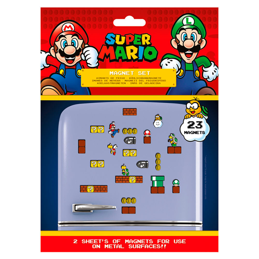 Set Imanes Super Mario Bros Frikytopia