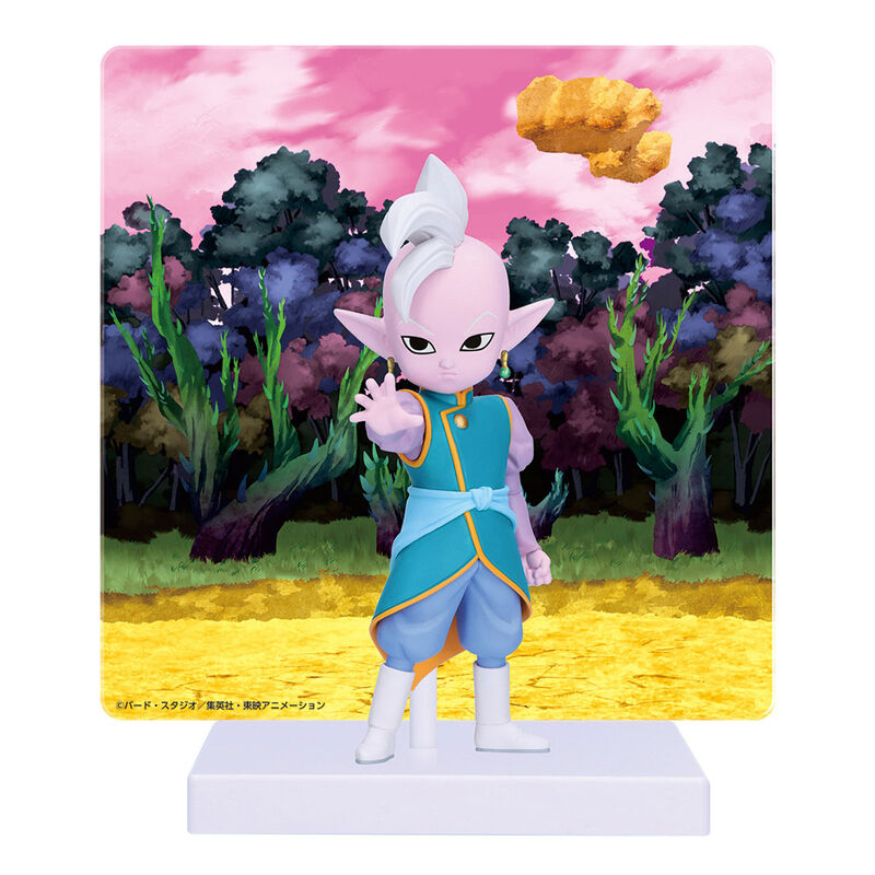 Figura Banpresto Dragon Ball Daima Supreme Kai Mini con Panel 9 cm Frikytopia