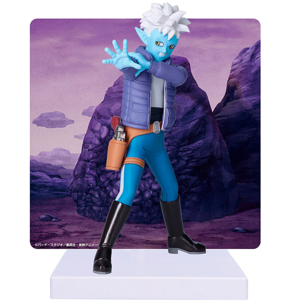 Figura Banpresto Dragon Ball Daima Glorio con Panel 14 cm Frikytopia