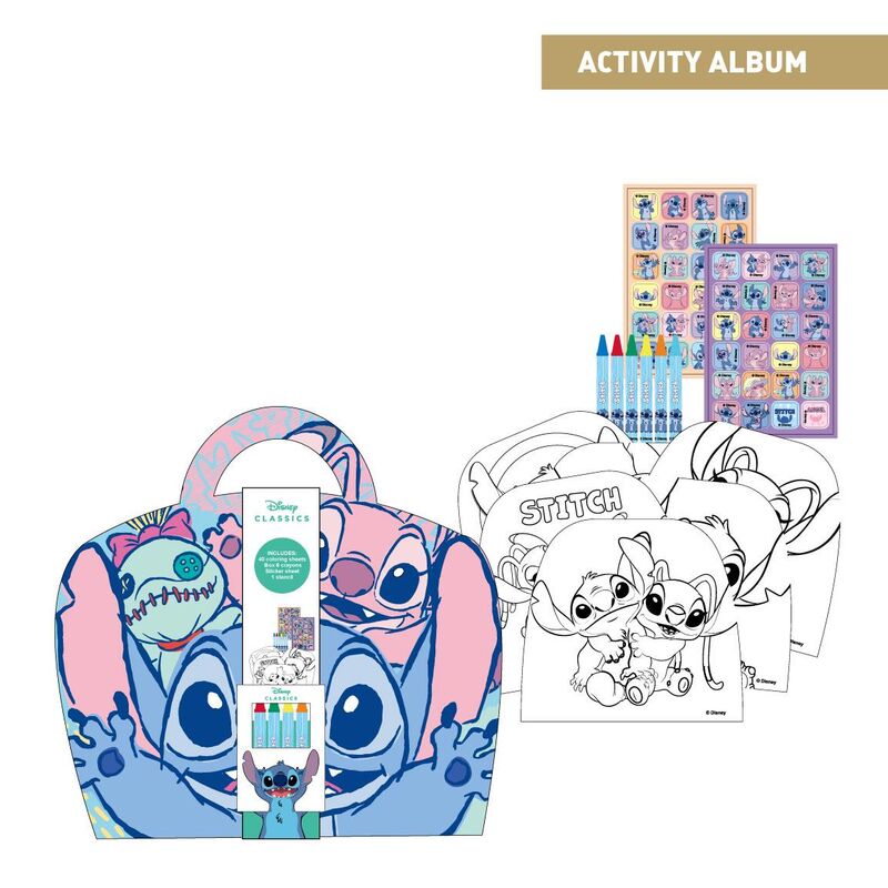 Set actividades Stitch Disney Frikytopia