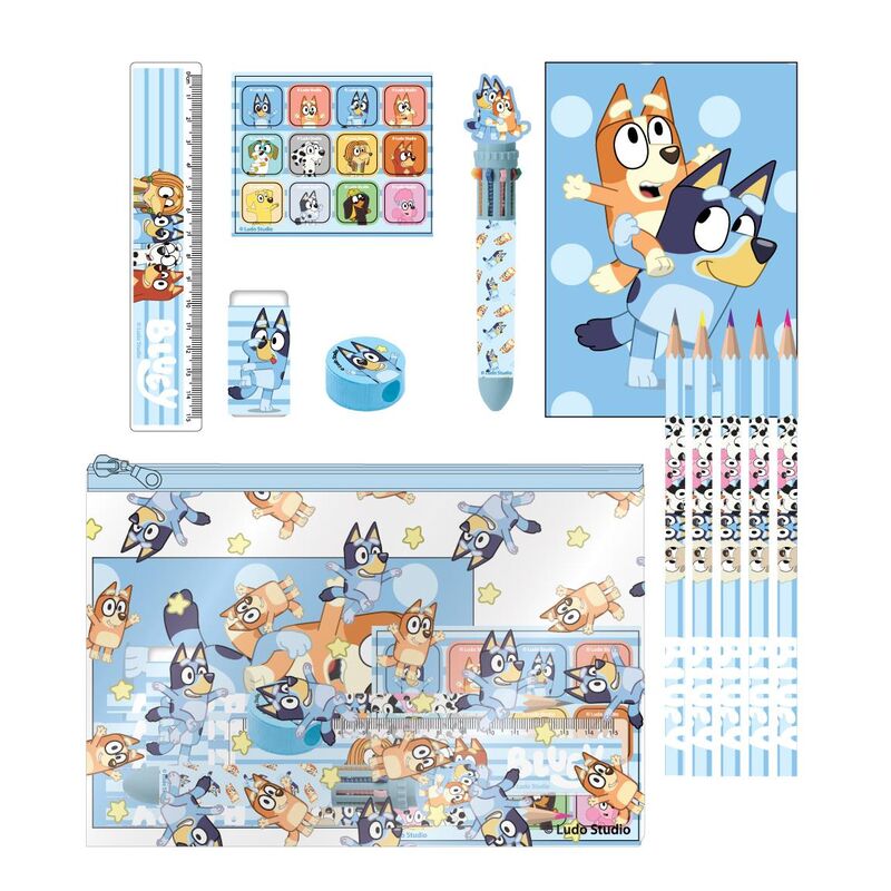 Set papeleria Bluey Frikytopia